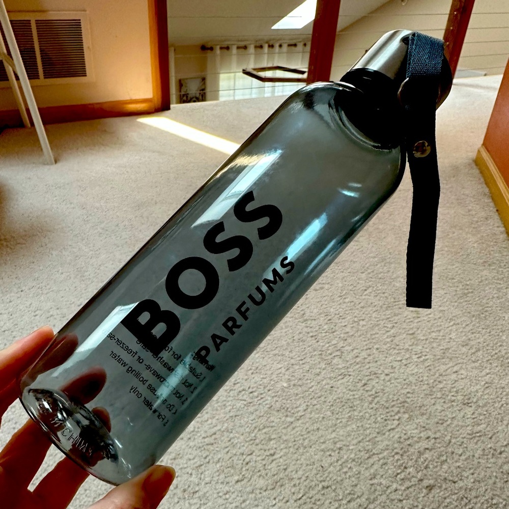 Hugo boss plastic bottle new